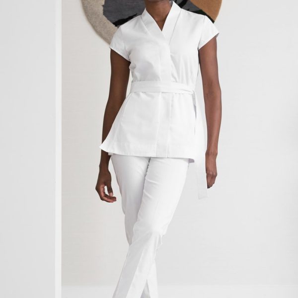 Ensemble tunique kimono ceinturée femme - uniformci.com